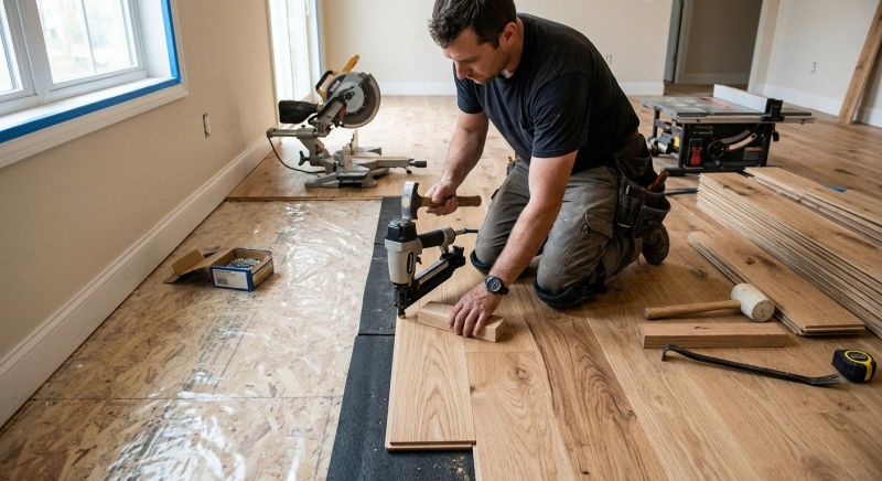 Hardwood Installation in Nashport, OH