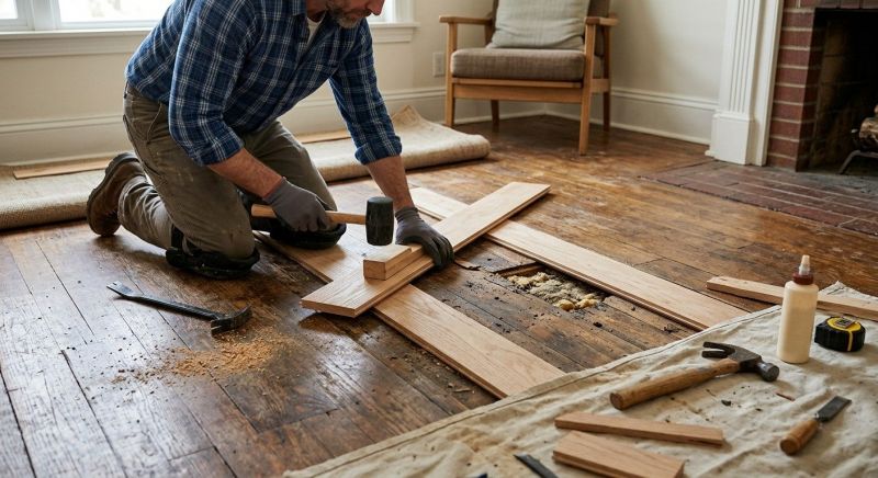 Wood Floor Service in South Zanesville, OH