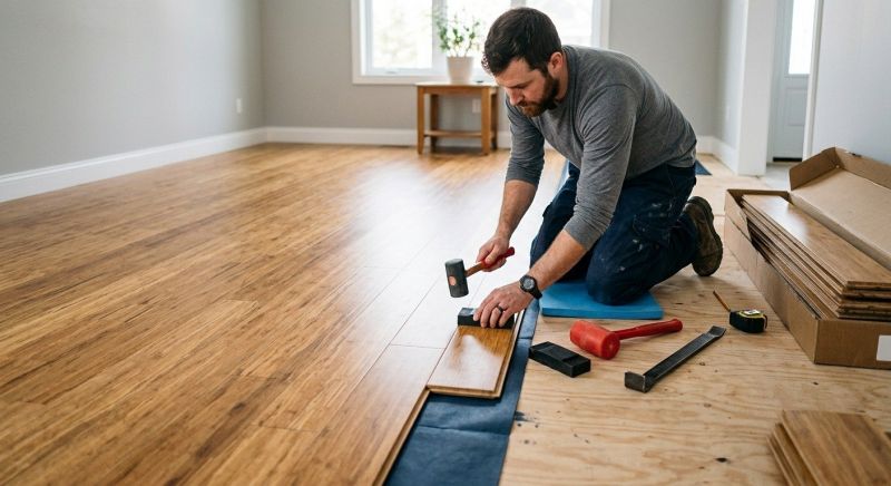 Bamboo Flooring Installation in South Zanesville, OH
