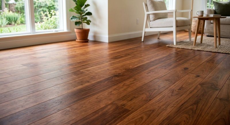 Cherry Floor Installation in Coshocton, OH