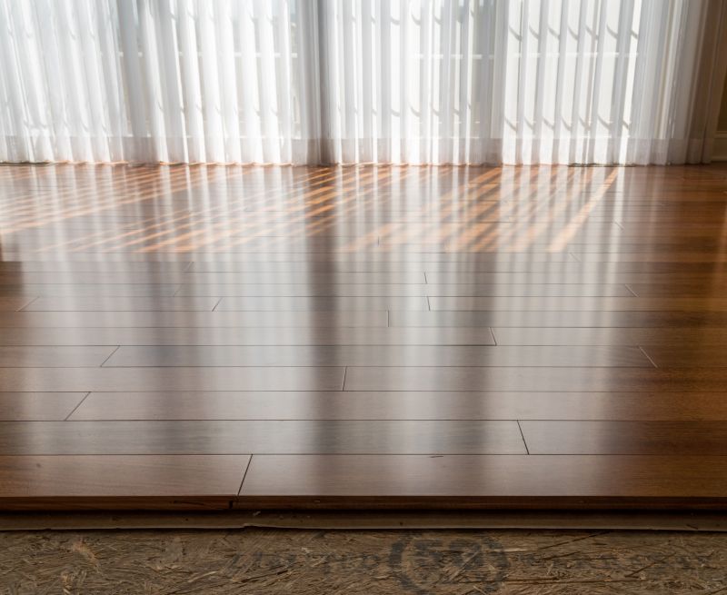 Cherry Floor Installation in Glenford, OH