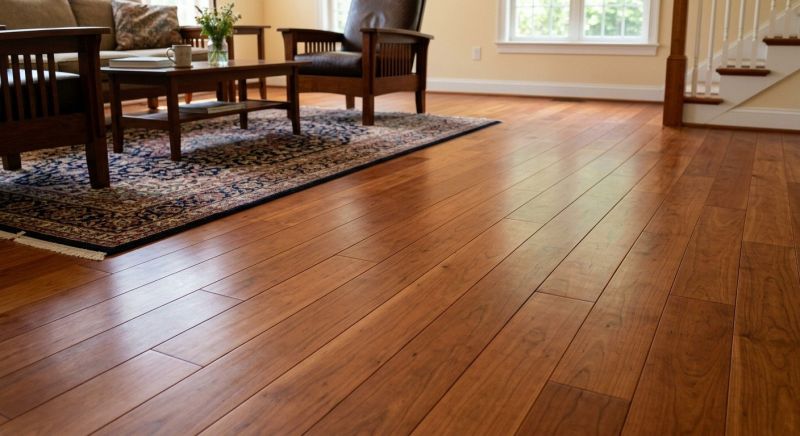 Cherry Floor Installation in South Zanesville, OH