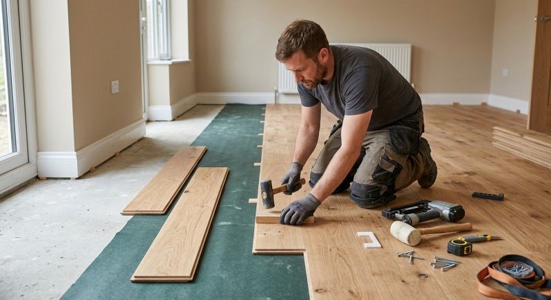 Hardwood Floor Installation in Cambridge, OH
