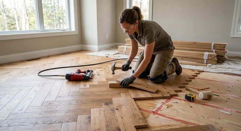 Hardwood Floor Installation in Cambridge, OH
