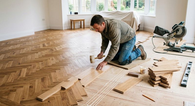 Hardwood Floor Installation in South Zanesville, OH