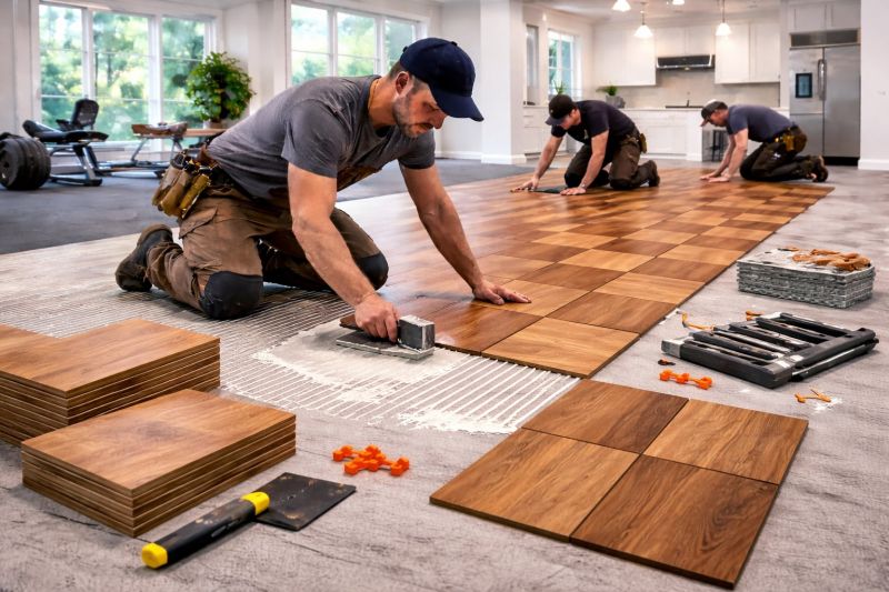 Hardwood Floor Installation in Malta, OH
