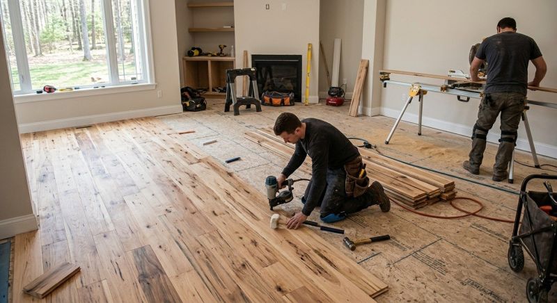 Hardwood Floor Renovation in South Zanesville, OH