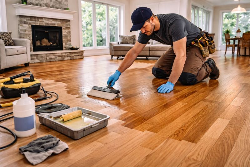 Hardwood Floor Renovation in South Zanesville, OH