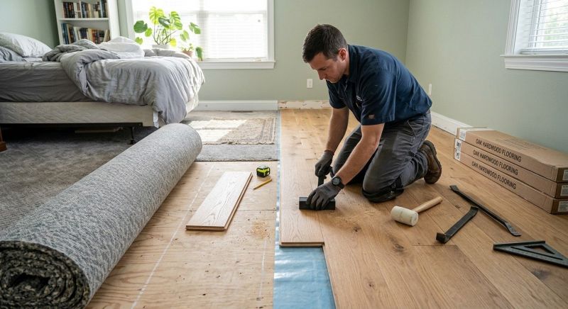 Hardwood Replacement in Adamsville, OH