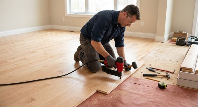 Maple Flooring Installation in Heath, OH