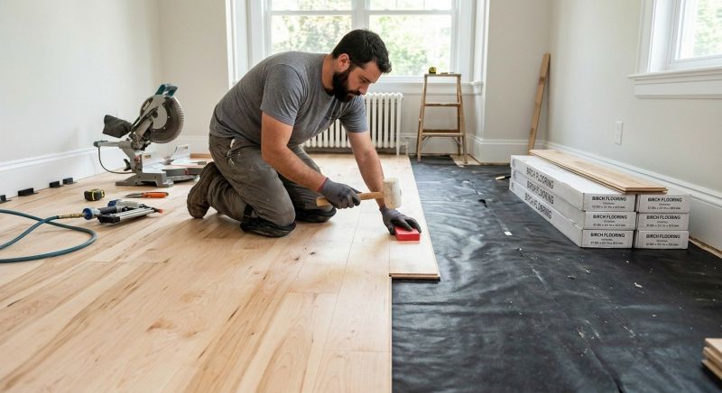 Maple Flooring Installation in Nashport, OH