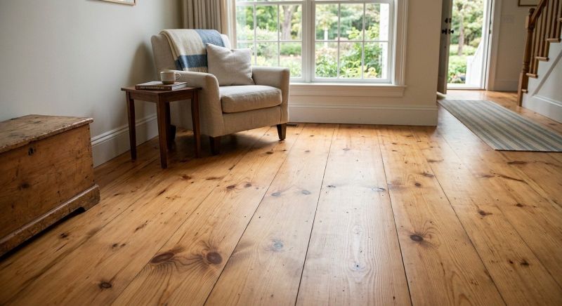 Pine Floor Installation in South Zanesville, OH