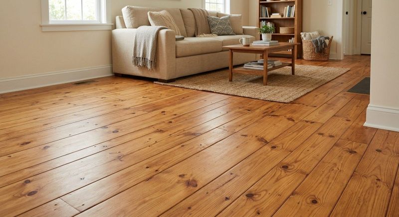 Pine Floor Installation in South Zanesville, OH