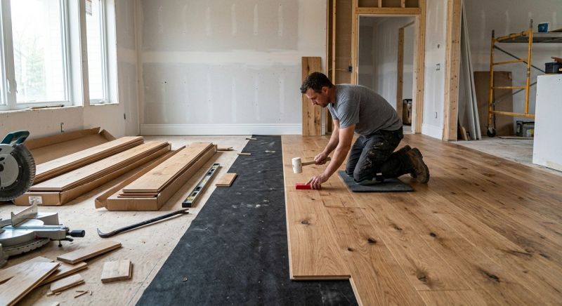 Plank Floor Installation in South Zanesville, OH