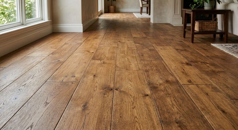 Wide Plank Floor Installation in South Zanesville, OH