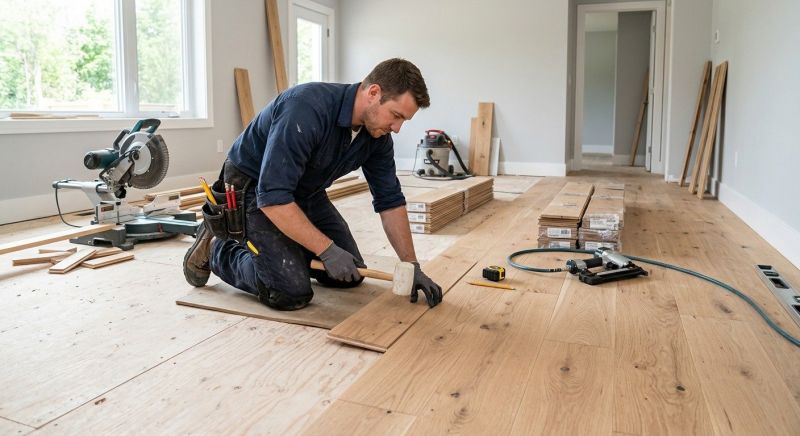 Wood Flooring Installation in Adamsville, OH