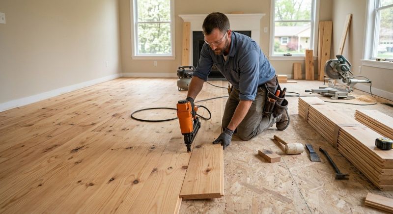 Wood Flooring Installation in Guernsey County, OH