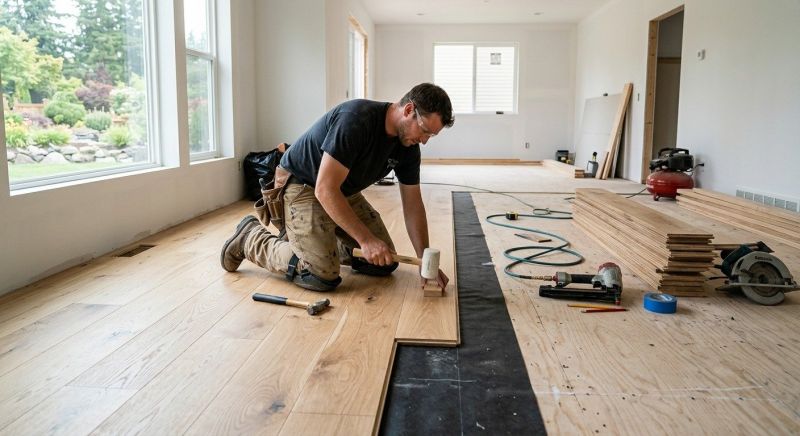 Wood Flooring Installation in Morgan County, OH