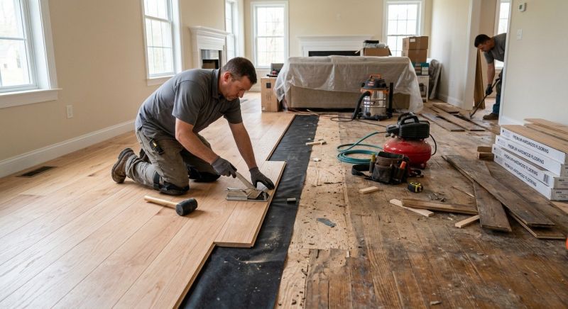 Wood Flooring Installation in Nashport, OH