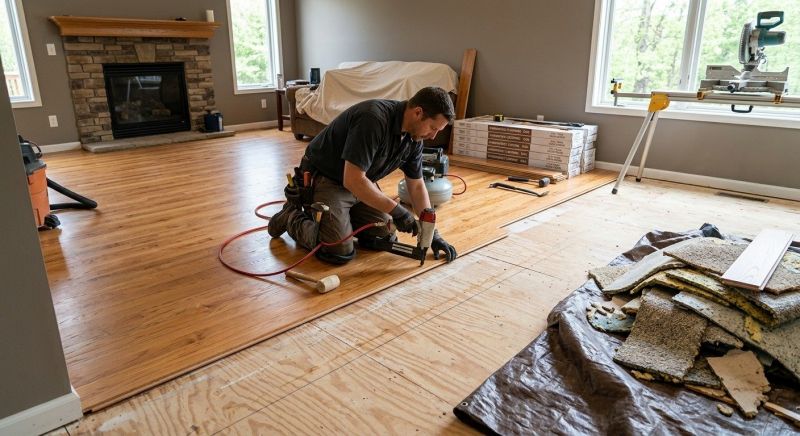 Wood Flooring Installation in Philo, OH